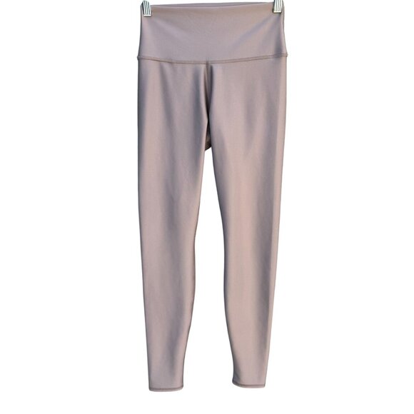 Alo Womens Athletic Workout Stretch Activewear High Waist Leggings Pants M - Picture 1 of 8